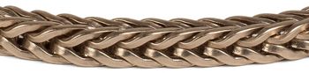 styleBREAKER Zopfketten Armband mit Magnetverschluss, Kette, Schmuck, Damen 05040132