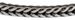 styleBREAKER Zopfketten Armband mit Magnetverschluss, Kette, Schmuck, Damen 05040132