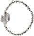 styleBREAKER Kugel Armband mit Strass besetztem Kaktus Anhänger, Gummizug, Kugelarmband, Schmuck, Damen 05040133