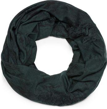 styleBREAKER Loop Schal gemustert im Destroyed Vintage used Look, Schlauchschal, Tuch, Unisex 01016150