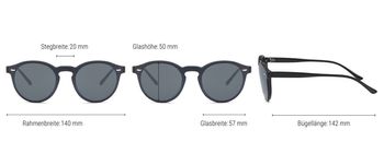 styleBREAKER Unisex Sonnenbrille Monoglas Shield | Flaches Glas verspiegelt & UV400 | Moderne Flatlens Brille für Festival & Alltag | Inklusive Etui & Tuch