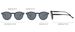 styleBREAKER Unisex Sonnenbrille Monoglas Shield | Flaches Glas verspiegelt & UV400 | Moderne Flatlens Brille für Festival & Alltag | Inklusive Etui & Tuch