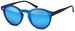 styleBREAKER Unisex Sonnenbrille Monoglas Shield | Flaches Glas verspiegelt & UV400 | Moderne Flatlens Brille für Festival & Alltag | Inklusive Etui & Tuch