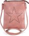 styleBREAKER Mini Bag Umhängetasche mit Nieten in Stern Form, Schultertasche, Handtasche, Tasche, Damen 02012235