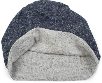 styleBREAKER Beanie Mütze mit all over Glitzer im Melange Look mit Rollrand, Slouch Longbeanie, Glitzermütze, Damen 04024143