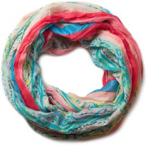 Loop mit Streifen Paisley Muster