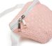 styleBREAKER Damen Bauchtasche geometrisches Muster geprägte Optik, Reißverschluss, Gürteltasche, Hüfttasche 02012253