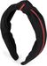 styleBREAKER Damen Haarreif mit Knoten und Zierstreifen, Retro Style Haarband, Headband, Haarschmuck 04026018