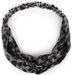 styleBREAKER Damen Haarband mit Leo Animal Print, Twist Knoten und Gummizug, Stirnband, Headband, Haarschmuck 04026020