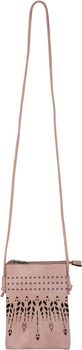 styleBREAKER Damen Mini Bag Umhängetasche Ethno Style und Nieten, Schultertasche, Handtasche, Tasche 02012260