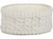styleBREAKER Damen Strick Stirnband mit Zopfmuster und Pailletten, Fleece Futter, Haarband, Thermo Winter Headband 04026028