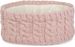 styleBREAKER Damen Strick Stirnband mit Zopfmuster und Pailletten, Fleece Futter, Haarband, Thermo Winter Headband 04026028