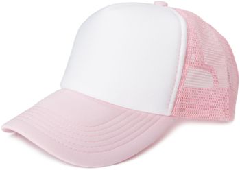 styleBREAKER Unisex 5-Panel Trucker Cap mit Mesh-Einsatz | verstellbares Basecap mit Click Snap Verschluss | luftiges Netz Cap für Damen und Herren