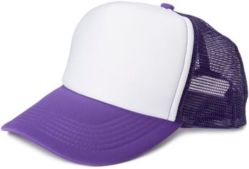 styleBREAKER Unisex 5-Panel Trucker Cap mit Mesh-Einsatz | verstellbares Basecap mit Click Snap Verschluss | luftiges Netz Cap für Damen und Herren