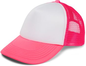 styleBREAKER Unisex 5-Panel Trucker Cap mit Mesh-Einsatz | verstellbares Basecap mit Click Snap Verschluss | luftiges Netz Cap für Damen und Herren