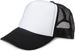 styleBREAKER Unisex 5-Panel Trucker Cap mit Mesh-Einsatz | verstellbares Basecap mit Click Snap Verschluss | luftiges Netz Cap für Damen und Herren