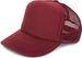 styleBREAKER Unisex 5-Panel Trucker Cap mit Mesh-Einsatz | verstellbares Basecap mit Click Snap Verschluss | luftiges Netz Cap für Damen und Herren