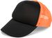 styleBREAKER Unisex 5-Panel Trucker Cap mit Mesh-Einsatz | verstellbares Basecap mit Click Snap Verschluss | luftiges Netz Cap für Damen und Herren