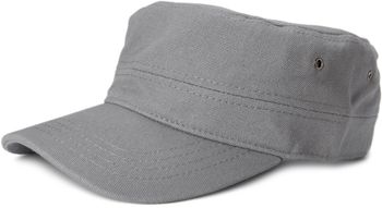 styleBREAKER Unisex Military Cap aus Baumwoll-Canvas | Army Cap mit gebogenem Schirm | verstellbare Schirmmütze für Damen und Herren