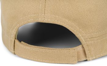 styleBREAKER Unisex Military Cap aus Baumwoll-Canvas | Army Cap mit gebogenem Schirm | verstellbare Schirmmütze für Damen und Herren