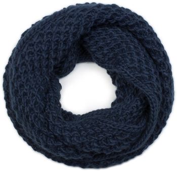 styleBREAKER Damen Loop Schal Grobstrick | warmer Winterschal 69x27 cm | weicher Strick Schlauchschal für Herbst & Winter