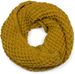 styleBREAKER Damen Loop Schal Grobstrick | warmer Winterschal 69x27 cm | weicher Strick Schlauchschal für Herbst & Winter