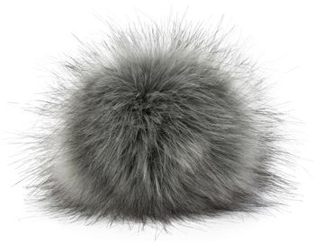 styleBREAKER Kunstfell Bommel für Mützen und Beanies, Fake Fur, Winter Fellbommel 04024161