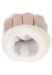 styleBREAKER Damen Handschuhe mit gestickter Schneeflocke, Strass und Fleece, warme Thermo Winter Strickhandschuhe 09010020