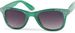 styleBREAKER Mädchen Nerd Sonnenbrille mit Strass, Kunststoff Rahmen und Polycarbonat Flachgläsern, Kinder 09020087