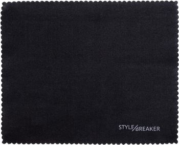 styleBREAKER Etui für Sonnenbrillen mit Leoparden Muster und Putztuch, Brillenetui mit Schnappverschluss, Unisex 09020096