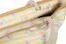 styleBREAKER XXL Strandtasche mit Melonen Print und Streifen | Damen Shopper mit Kordelhenkeln und Reißverschluss | Badetasche mit Früchte Muster | 59 x 38 x 15 cm