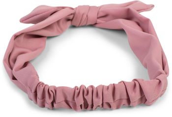 styleBREAKER Damen Haarband einfarbig mit Schleife und Gummizug, Stirnband, Headband, Pinup, Rockabilly, Haarschmuck 04026035