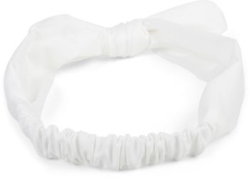 styleBREAKER Damen Haarband einfarbig mit Schleife und Gummizug, Stirnband, Headband, Pinup, Rockabilly, Haarschmuck 04026035