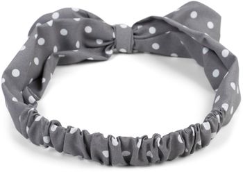 styleBREAKER Damen Haarband mit Punkte Muster, Schleife und Gummizug, Stirnband, Headband, Pinup, Rockabilly, Haarschmuck 04026036