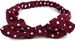 styleBREAKER Damen Haarband mit Punkte Muster, Schleife und Gummizug, Stirnband, Headband, Pinup, Rockabilly, Haarschmuck 04026036