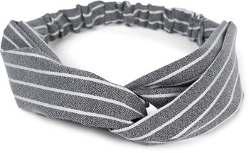 styleBREAKER Damen Haarband mit Streifen Muster, Twist Knoten und Gummizug, Stirnband, Headband, Pinup, Rockabilly 04026038