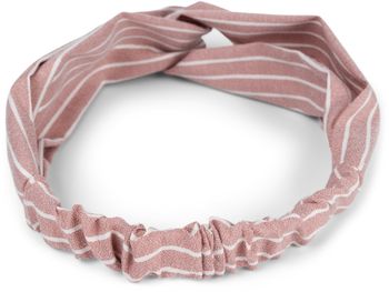 styleBREAKER Damen Haarband mit Streifen Muster, Twist Knoten und Gummizug, Stirnband, Headband, Pinup, Rockabilly 04026038