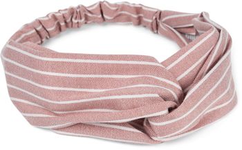 styleBREAKER Damen Haarband mit Streifen Muster, Twist Knoten und Gummizug, Stirnband, Headband, Pinup, Rockabilly 04026038