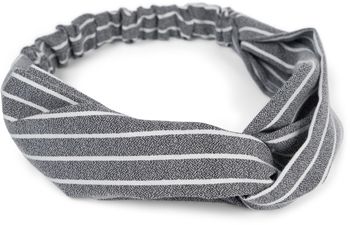 styleBREAKER Damen Haarband mit Streifen Muster, Twist Knoten und Gummizug, Stirnband, Headband, Pinup, Rockabilly 04026038