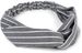 styleBREAKER Damen Haarband mit Streifen Muster, Twist Knoten und Gummizug, Stirnband, Headband, Pinup, Rockabilly 04026038