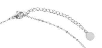 styleBREAKER Damen Edelstahl Armkette mit Anker Charm und Quasten, Ankerkette, Schmuck 05040166
