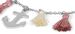 styleBREAKER Damen Edelstahl Armkette mit Anker Charm und Quasten, Ankerkette, Schmuck 05040166