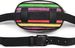 styleBREAKER Damen Bauchtasche mit buntem Zick-Zack Muster, Reißverschluss, Gürteltasche, Hüfttasche 02012299