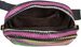 styleBREAKER Damen Bauchtasche mit buntem Zick-Zack Muster, Reißverschluss, Gürteltasche, Hüfttasche 02012299