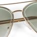 styleBREAKER Damen Piloten Sonnenbrille mit Glitzer Highlights im Glas, getönte Polycarbonat Gläser und Metall Gestell, Pilotenbrille 09020107
