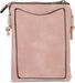 styleBREAKER Damen Mini Bag Umhängetasche mit Cutouts in Ethno Blumen Form und Nieten, Schultertasche, Handtasche, Tasche 02012304