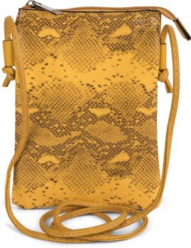 styleBREAKER Damen Mini Bag Umhängetasche in Schlangen Optik, Schultertasche, Handtasche, Tasche 02012305
