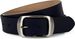 styleBREAKER Unisex Echtleder Gürtel 3,7 cm | Glänzendes Rindsleder | Dezent gebürstete Schnalle | Eleganter Look für Anzug & Jeans | Kürzbar