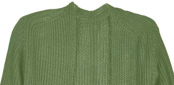 styleBREAKER Damen Grobstrick Cardigan mit aufgesetzten Taschen, Strickjacke ohne Verschluss, Strickmantel, Onesize 08010064