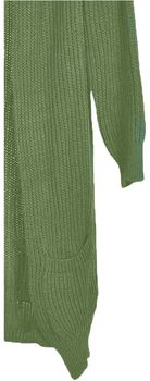 styleBREAKER Damen Grobstrick Cardigan mit aufgesetzten Taschen, Strickjacke ohne Verschluss, Strickmantel, Onesize 08010064